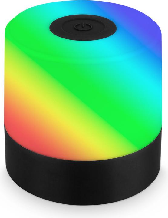 Produktbild Briloner Akku RGB LED Tischleuchte, schwarz, 1xLED/1,5W (100 lm)