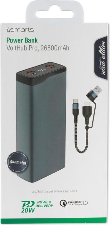 Immagine prodotto 4smarts VoltHub Pro (26800 mAh, 22.50 W, 99160 Wh)