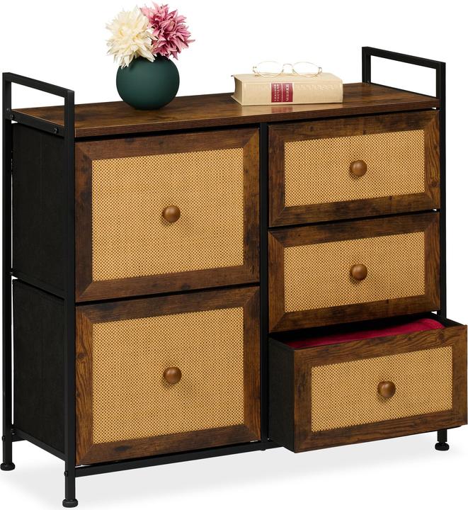 Image du produit Relaxdays Commode (85 x 31.5 x 77 cm)