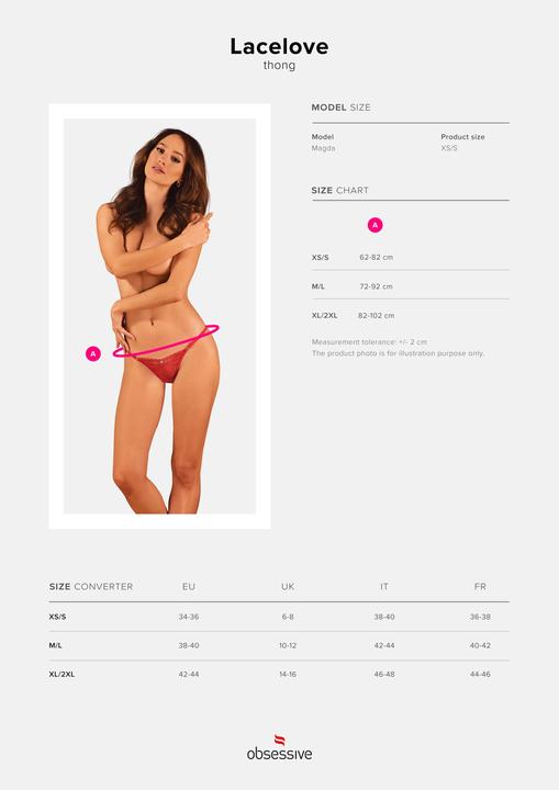 Image du produit Obsessive Lacelove (M/L)