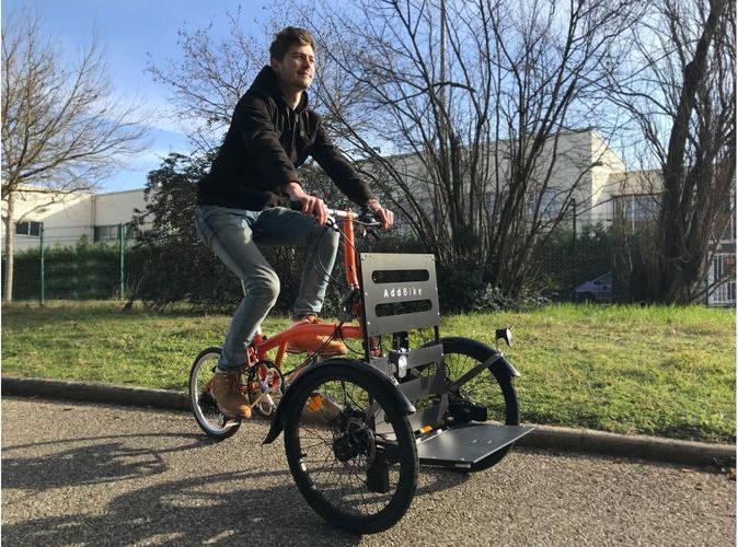 Actual product image AddBike Bike trailer + cargo bike conversion kit