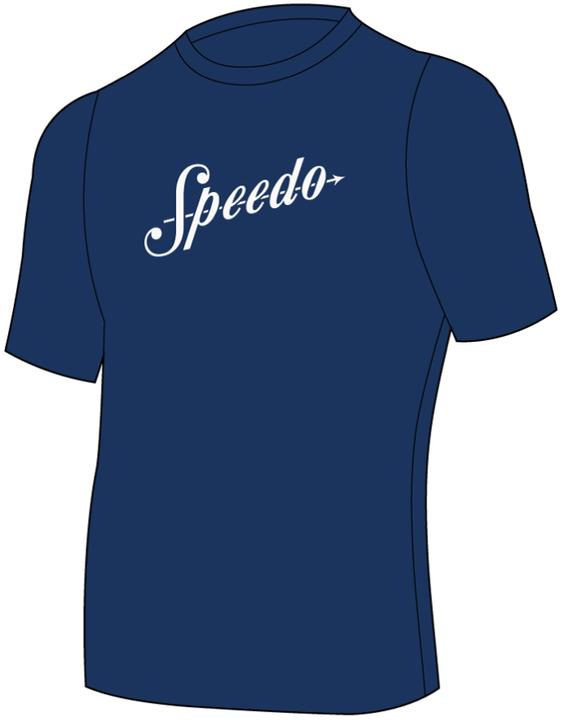 Speedo Printed Short Sleeve Swim Tee