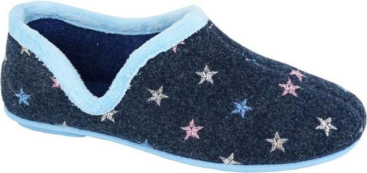 Universal Textiles Hausschuhe Aria Sternmotiv Jerseyware