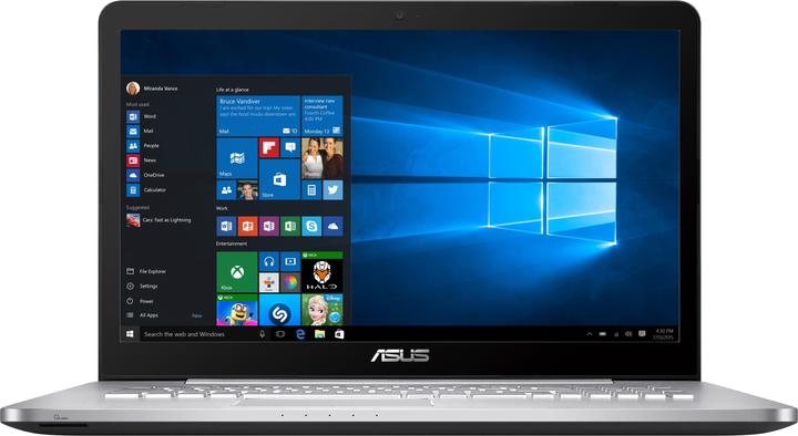Produktbild ASUS N752vx-Gc092t (17.30", Intel Core i7-6700HQ, 16 GB, 128 GB, CH)