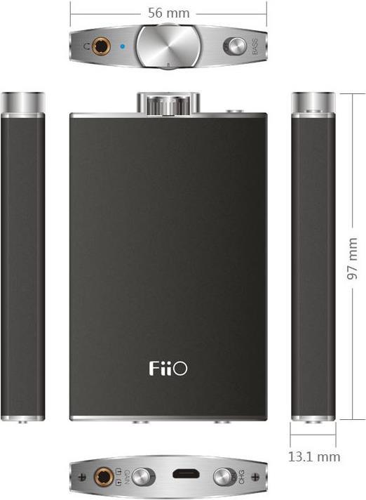 Immagine prodotto FiiO Q1 (USB-DAC, Potenziamento dei bassi, interruttore di guadagno)