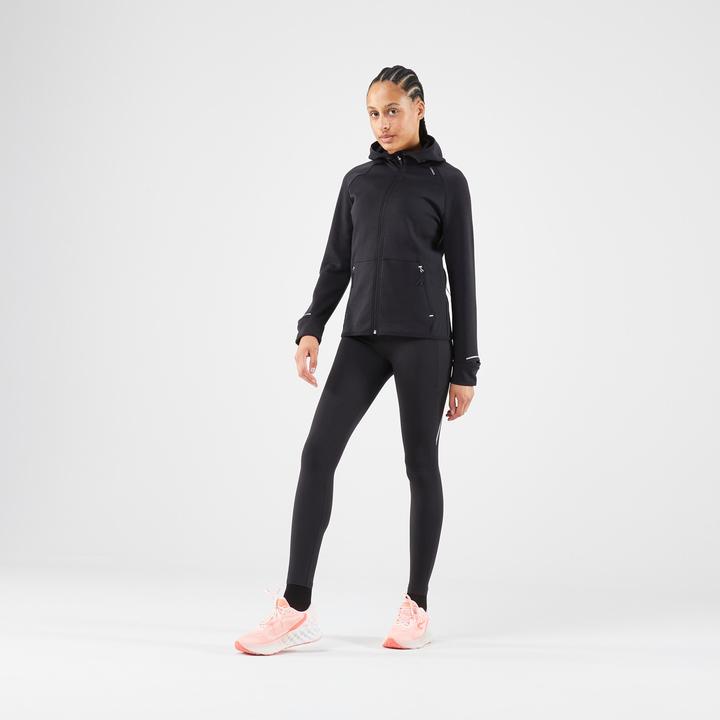 Produktbild Kiprun Laufjacke Damen warm - Run 500 Warm schwarz (M)