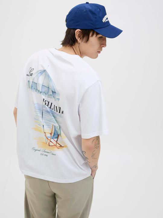 Image du produit Jack & Jones Gedruckt Rundhalsausschnitt T-shirt T-shirt (XS)