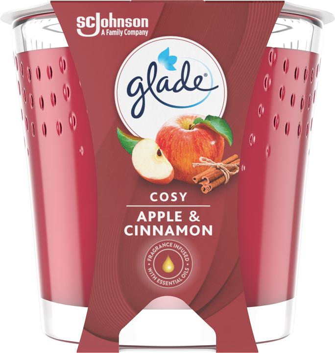 Glade Bougie parfumée Cosy Apple & Cinnamon (129 g)