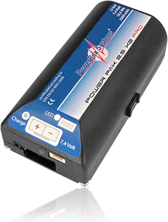Immagine prodotto Powerbox Systems PowerPak 2.5X2 PRO 2500 mAh 7.4V (7.40 V, 2500 mAh)