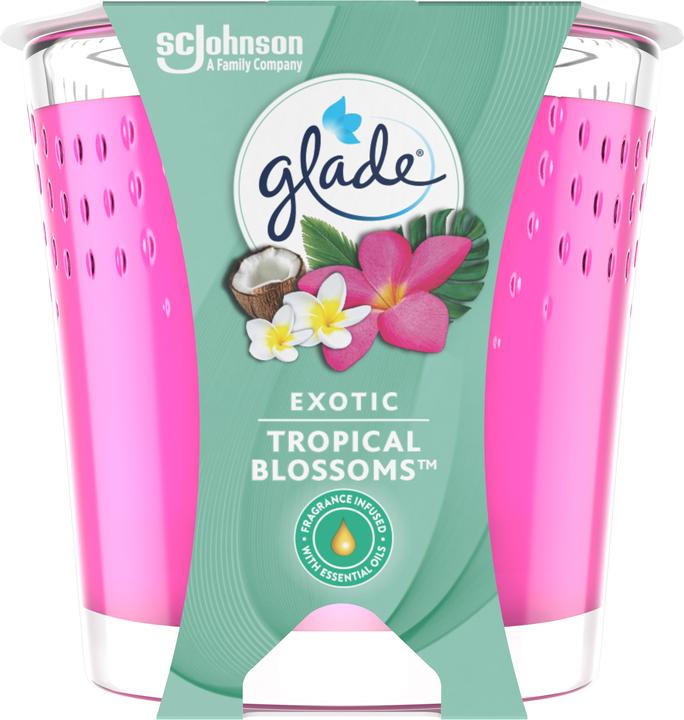 Glade Bougie parfumée Exotic Tropical Blossoms