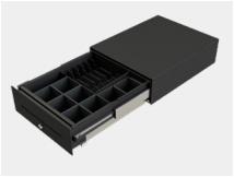 APG Cash Drawer FLEX-0389 Kassenschublade Elektronische Geldschublade