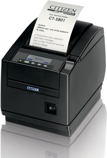 Image du produit Citizen CT-S801II Imprimante POS à chaleur directe 203 x 203 DPI