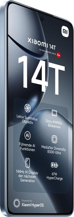 Image du produit Xiaomi 14T + Moniteur de jeu incurvé 30" Bundle de lancement (256 Go, Bleu Titan, 6.67", Double SIM, 50 Mpx, 5G)
