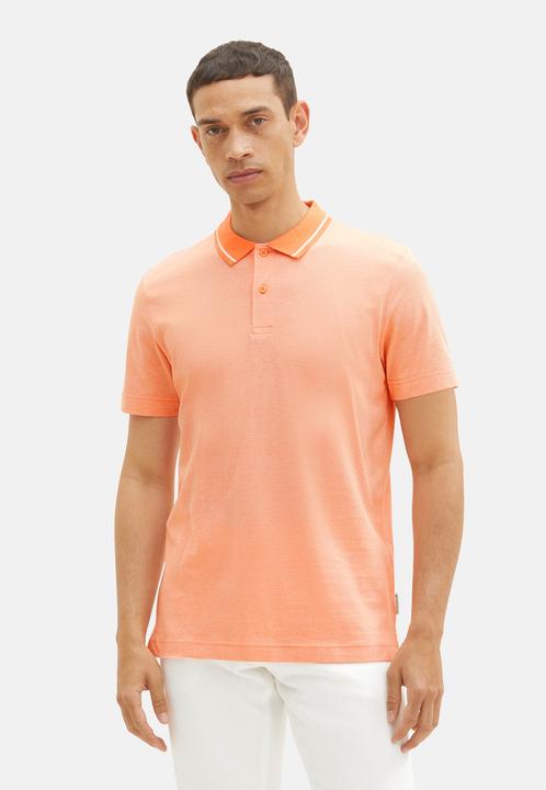 Produktbild Tom Tailor Poloshirt Basic Kurzarmshirt mit Polokragen (3XL)