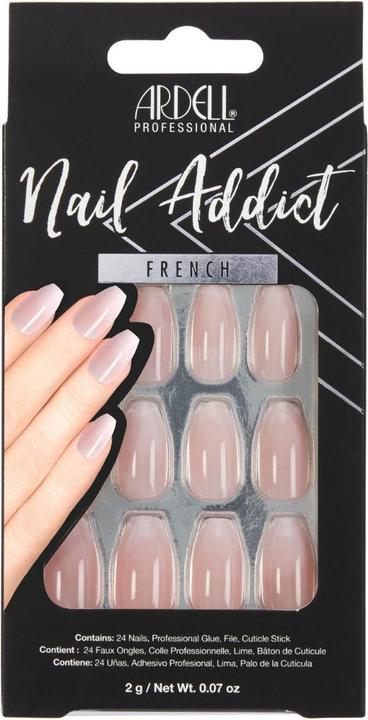 Ardell Nail Addict French Fade 28 Stk (Nude)