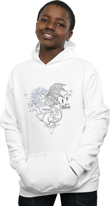 Produktbild Thestral Line Art Kapuzenpullover Jungen (140, 146)