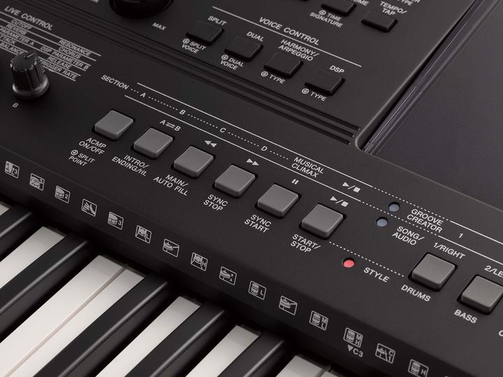 Produktbild Yamaha PSR-EW410 (76 Tasten)