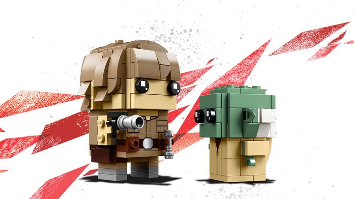 Immagine prodotto LEGO Luke Skywalker e Yoda (41627, LEGO Brickheadz)