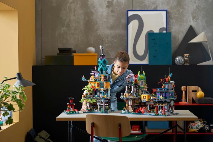 Immagine prodotto LEGO I mercati di Ninjago City (71799, LEGO Ninjago, Set LEGO rari)