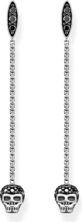 Produktbild Thomas Sabo Totenkopf Ohrringe (Geschwärzt, 925 Sterlingsilber)