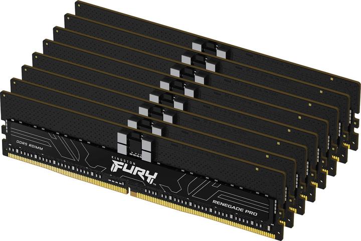 Immagine prodotto Kingston D5128GB 4800-36 Renegade PRO ECC K8 KFY KF548R36RBK8-128 (8 x 16GB, 4800 MHz, RAM DDR5, R-DIMM)