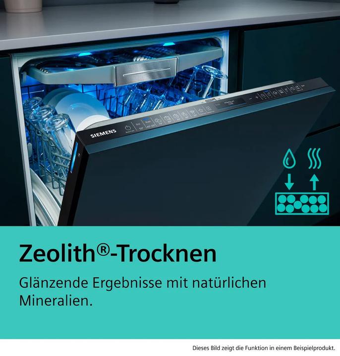 Actual product image Siemens iQ500, Fully integrated dishwasher, 60 cm, XXL, SX65ZX07CE