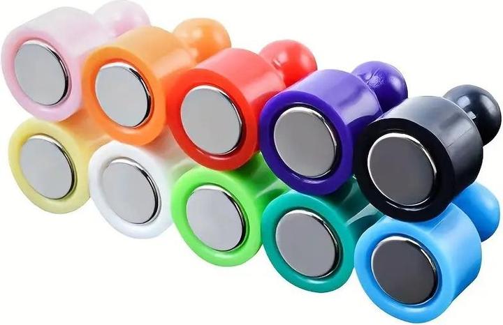 Produktbild Swissdetector 10 Pièces - Aimant puissant Polyvalent - Multi couleur