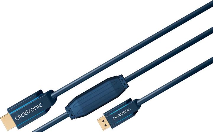 Produktbild clicktronic DisplayPort — HDMI (Typ A) (3 m, DisplayPort, HDMI)