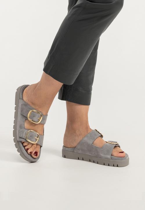 Actual product image Vitaform Pantolette Veloursleder Soft (39)