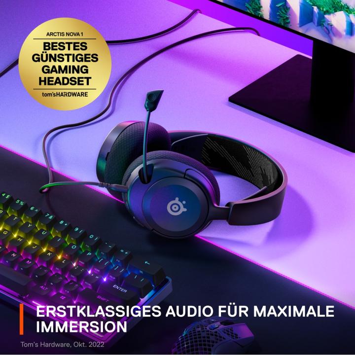 Produktbild SteelSeries Arctis Nova 1 (Kabelgebunden)
