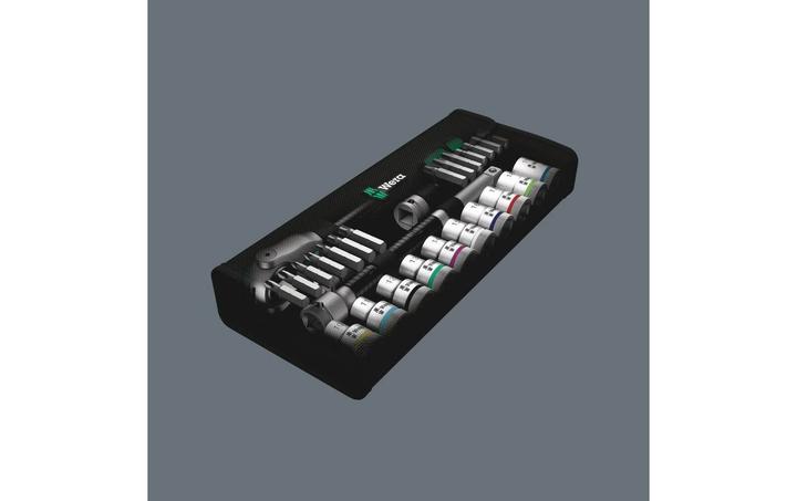Actual product image Wera 8100 SC 6 Zyklop Speed Ratchet Set (19 mm, 12 mm, 14 mm, 16 mm, 10 mm, 18 mm, 17 mm, 11 mm, 15 mm, 13 mm)