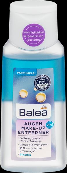 Produktbild dm Balea 2in1 Augen-Make-Up Entferner ölhaltig (Make-Up Entferner, 100 ml)