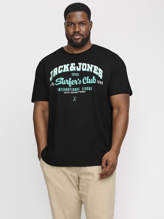Produktbild Jack & Jones Jjelogo Tee Ss O-Neck 2 Col Aw24 S Pls (6XL)