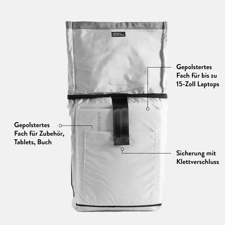 Produktbild Airpaq Rolltop Unicolor blue (14 l)