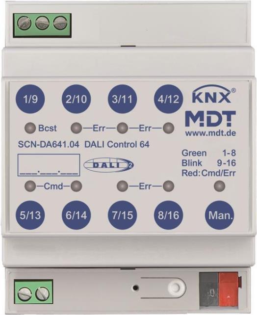 Immagine prodotto MDT MDTtechno. Gateway DALI Control 64 4TE, REG SCN-DA641.04