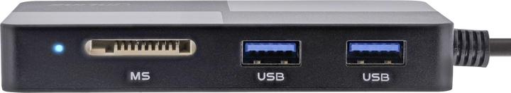 Actual product image InLine USB 3.2 Multi Cardreader Hub (USB-A, 3 Ports)