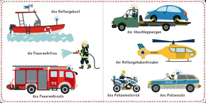 Actual product image Mein kunterbuntes Wörterbuch – Fahrzeuge (German)
