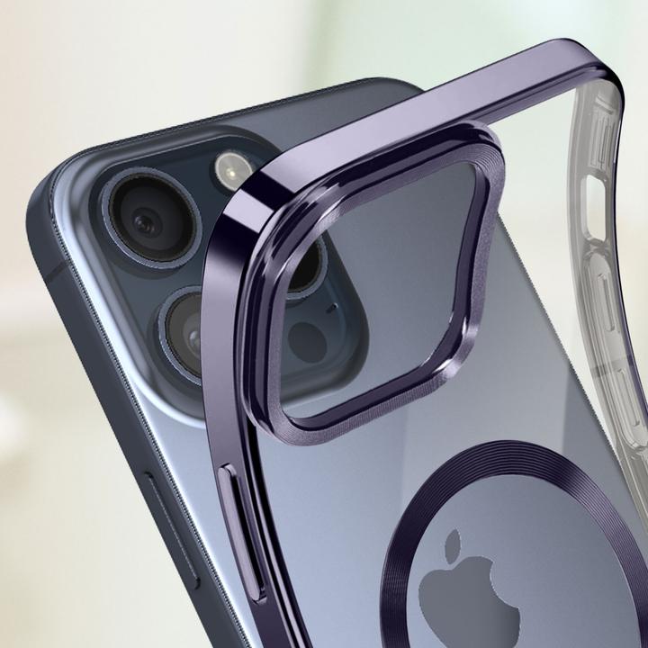 Actual product image Avizar Chrome Mobile Phone Cover Series (Apple iPhone 15 Pro Max)
