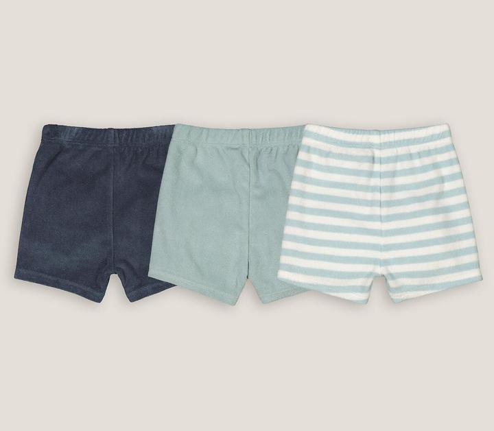 La Redoute Collections 3er-Pack Shorts aus Frottee