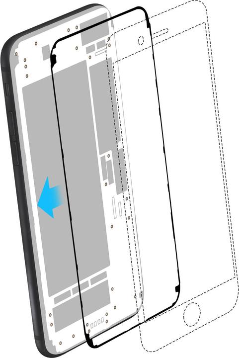 Produktbild Avizar LCD-Displaykleber iPhone 7 (Klebefolie, iPhone 7)