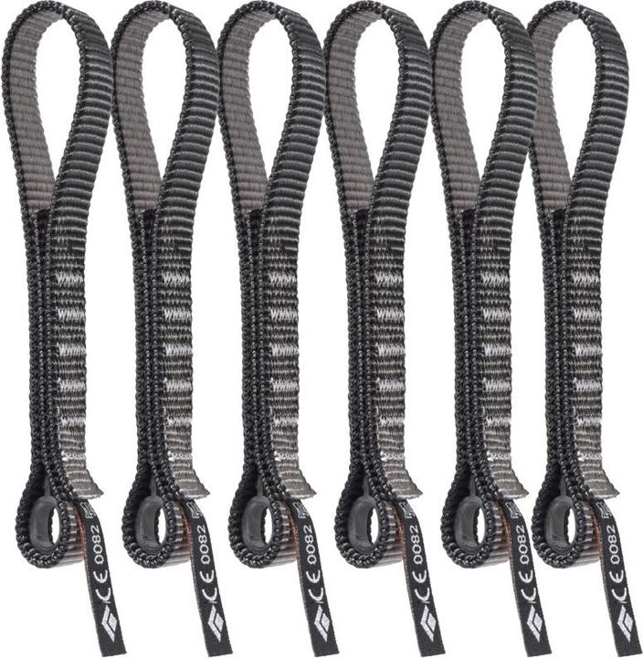 Black Diamond Élingue standard Dogbone Express, pack de 6