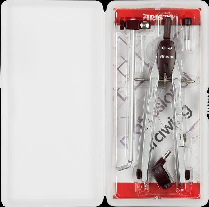 Actual product image Aristo Quick-adjusting compass Geocollege max. 320mm length: 170mm silver