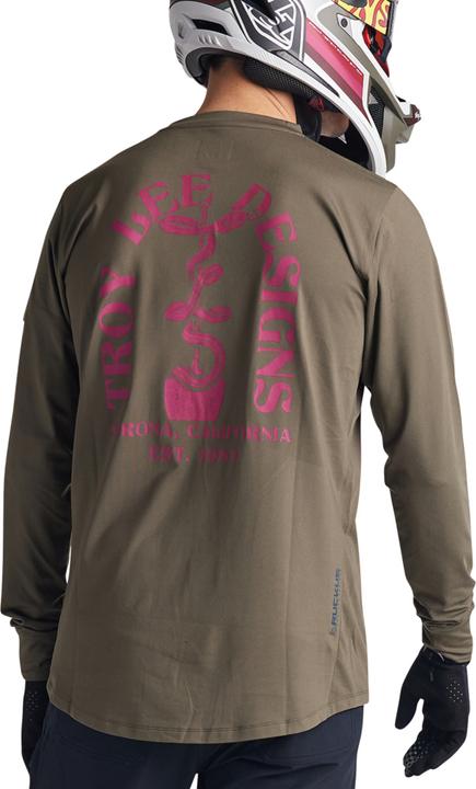 Image du produit Troy Lee Designs Tee Ruckus ls Ride - Fangs (M)