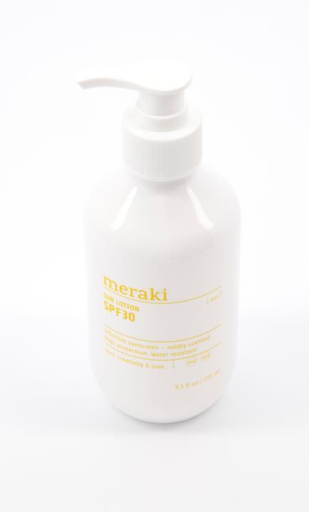 Actual product image Meraki Mildly Scented Sun Cream (311060222) (Suntan cream, SPF 30, 275 ml, 280 g)