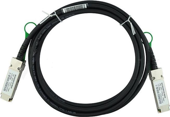 Actual product image Alcatel -LUCENT OS6860 20 Gigabit directly attached stacking copper cable 1m, QSFP+) (1 m)