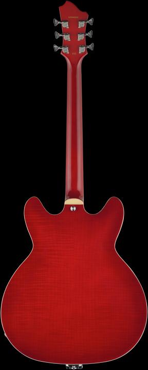 Produktbild Hagstrom E-Gitarre, Tremar Viking Deluxe, Wild Cherry Transparent (E-Gitarre, Chrom, Ahorn)