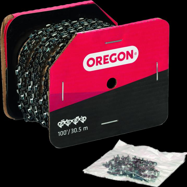 Produktbild Oregon Kette 3/8", 1.5 mm, Rolle 100 Fuss, PowerCut, Vollmeissel (Kettensäge, Kettensäge Schwert)