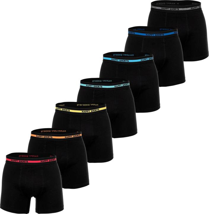 Produktbild Happy shorts Trunk Jersey Uni (XXL, 7er Pack)