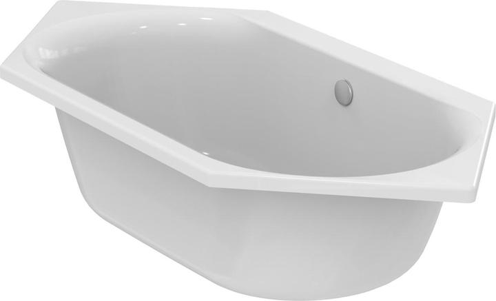 Produktbild Ideal Standard Sechseckbadewanne Connect Air 90 x 190 cm alpinweiss glatt E106901 (235 l, 190 cm, 90 cm)