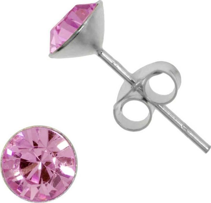 Bijouteria Ohrstecker (Silber 925, Kristall)